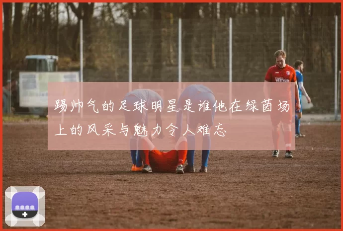踢帅气的足球明星是谁他在绿茵场上的风采与魅力令人难忘