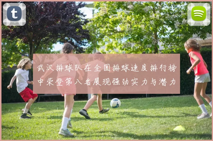 武汉排球队在全国排球速度排行榜中荣登第八名展现强劲实力与潜力
